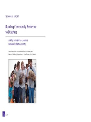 cover image of Building Community Resilience to Disasters